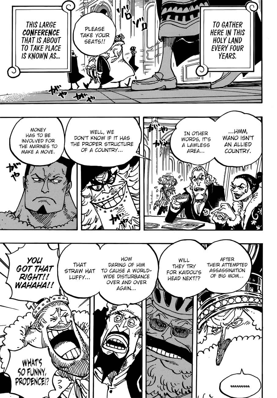 One Piece Chapter 908 Page 10