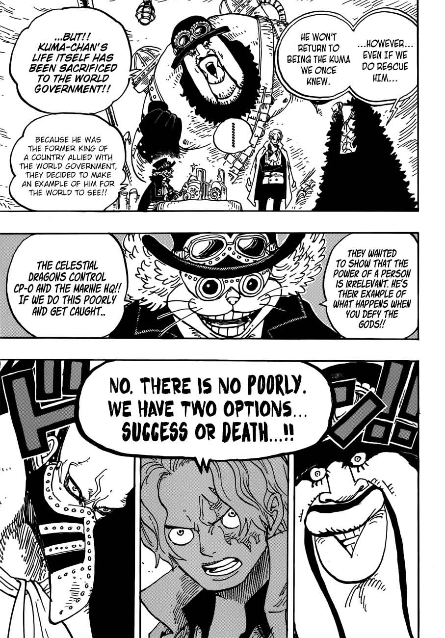 One Piece Chapter 908 Page 9