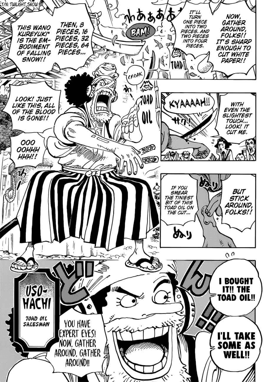 One Piece Chapter 909 Page 10