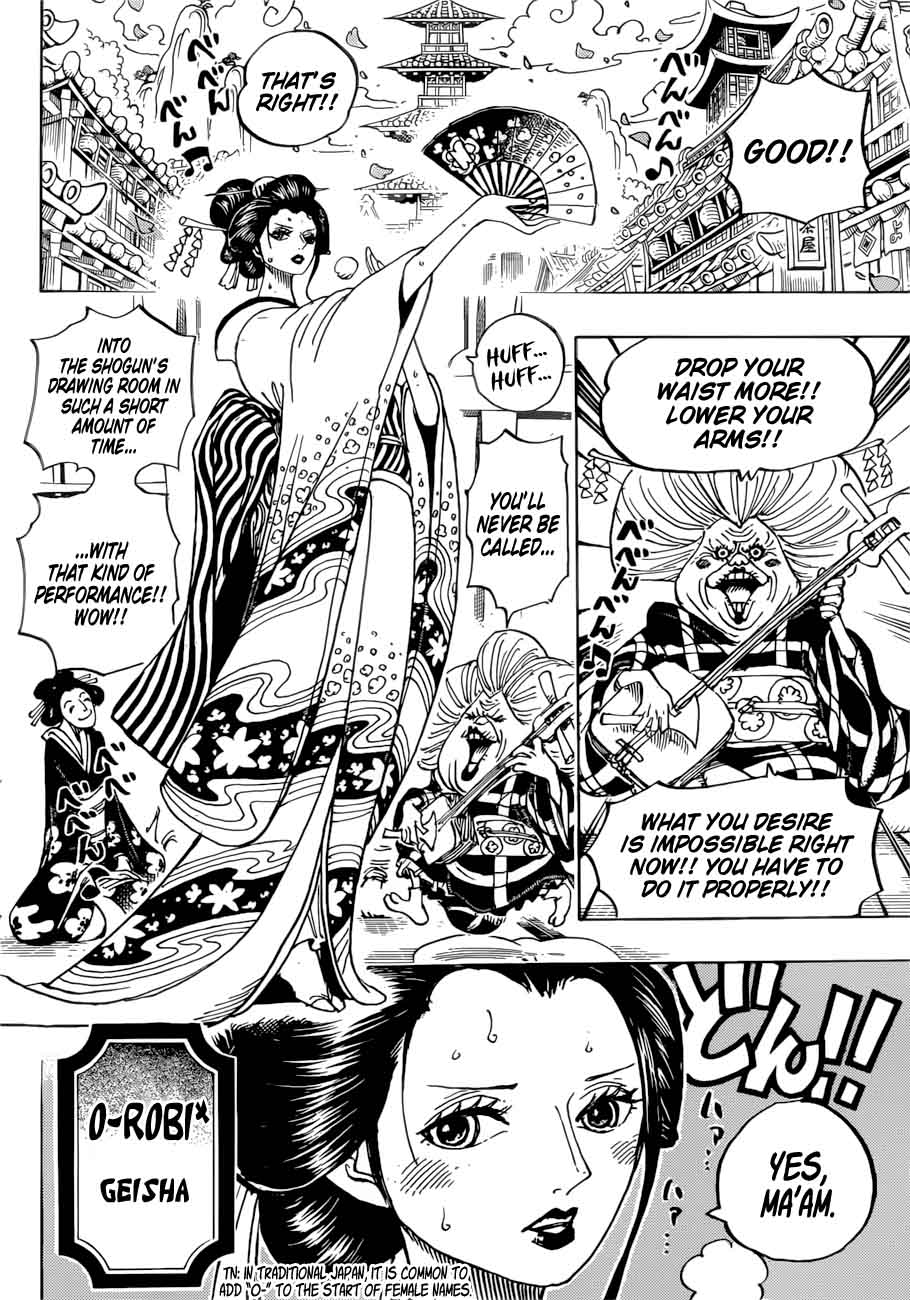 One Piece Chapter 909 Page 11