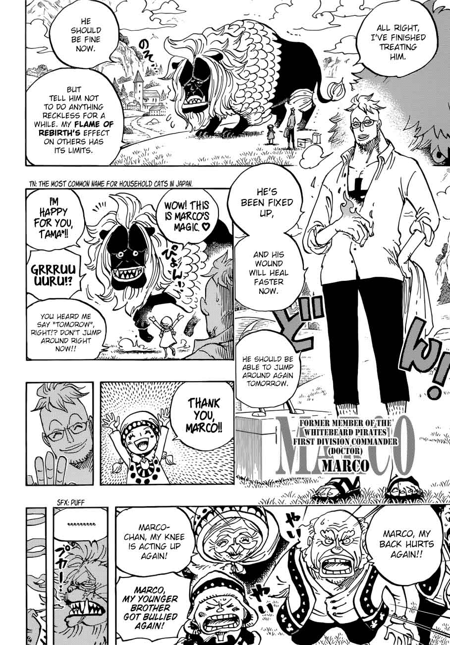 One Piece Chapter 909 Page 4