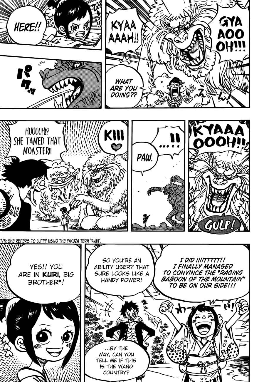 One Piece Chapter 911 Page 10