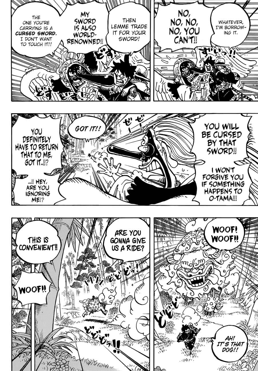 One Piece Chapter 912 Page 9