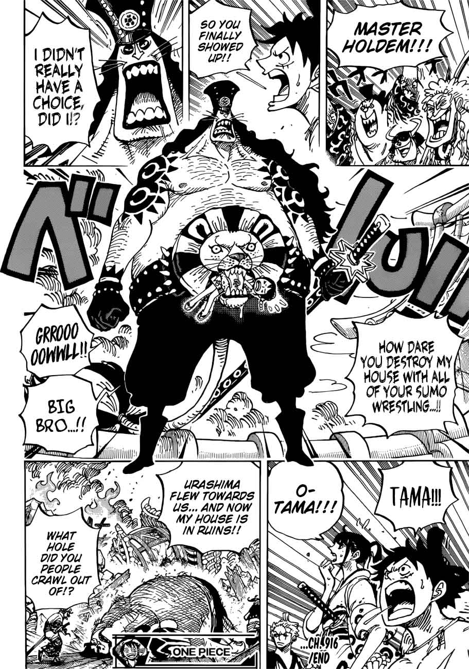 One Piece Chapter 916 Page 17