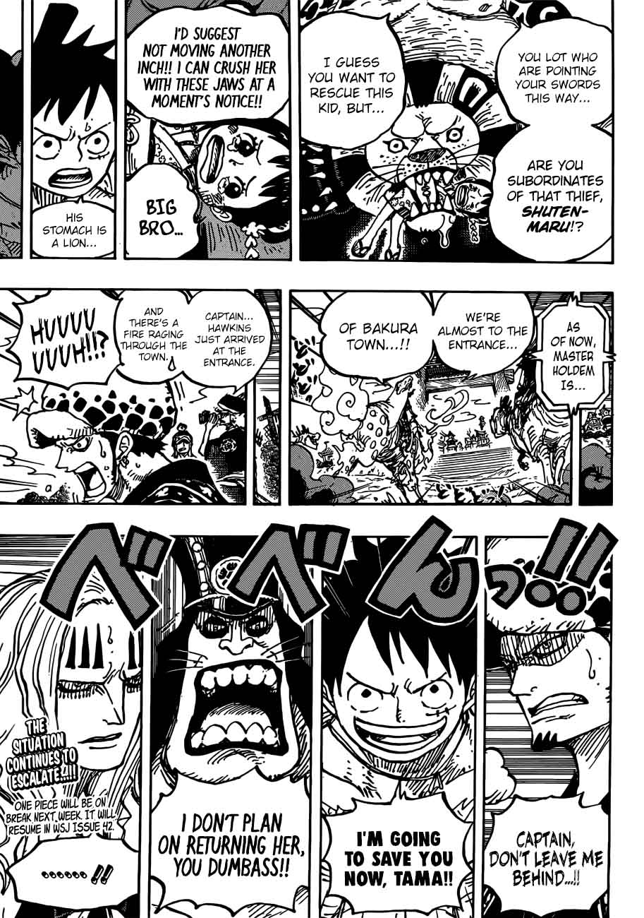 One Piece Chapter 916 Page 18