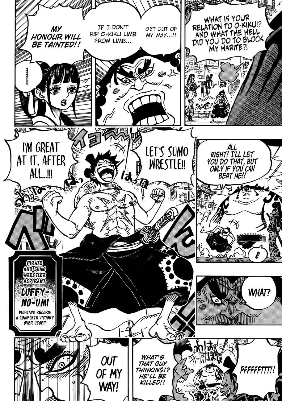 One Piece Chapter 916 Page 8