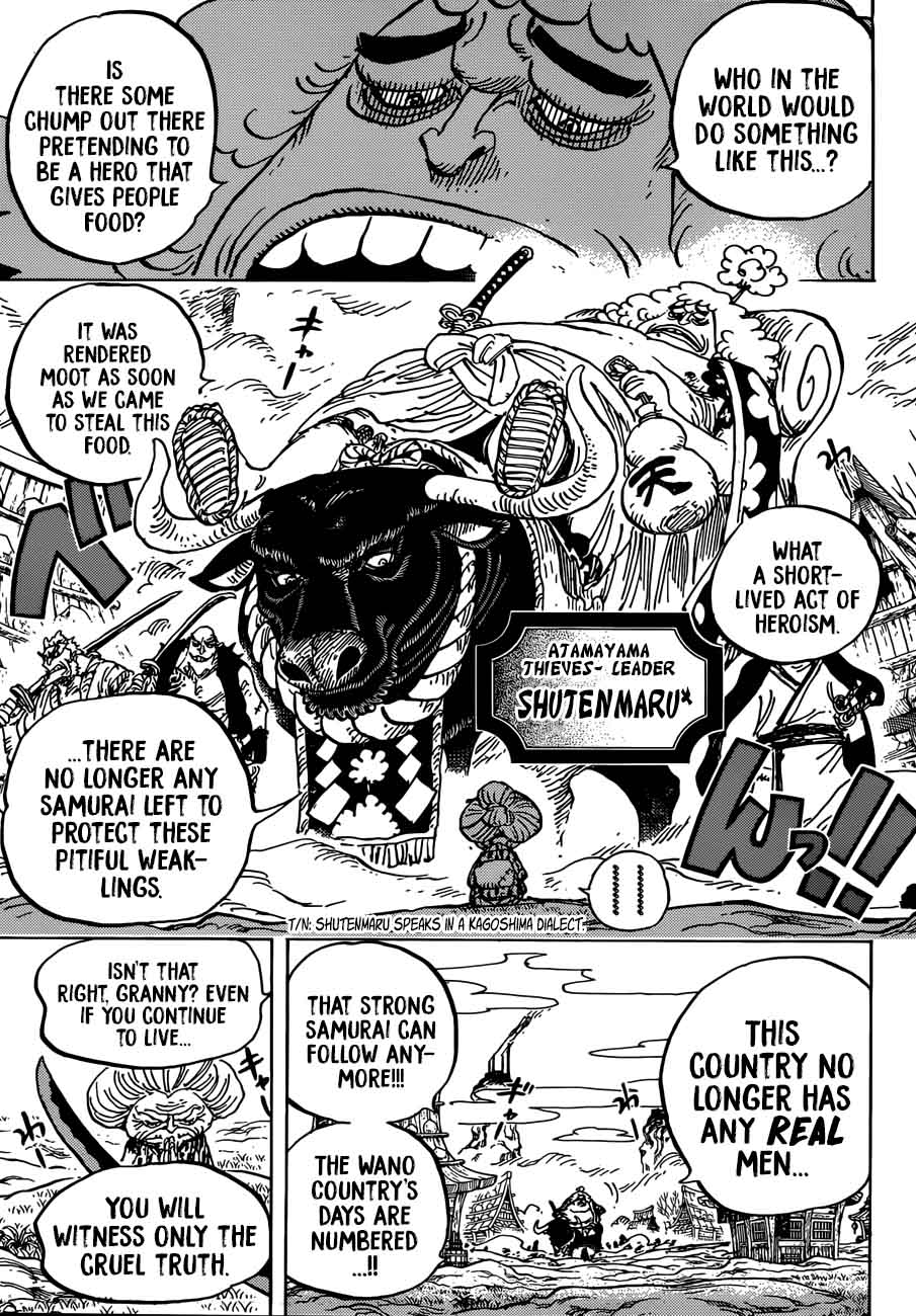 One Piece Chapter 921 Page 11