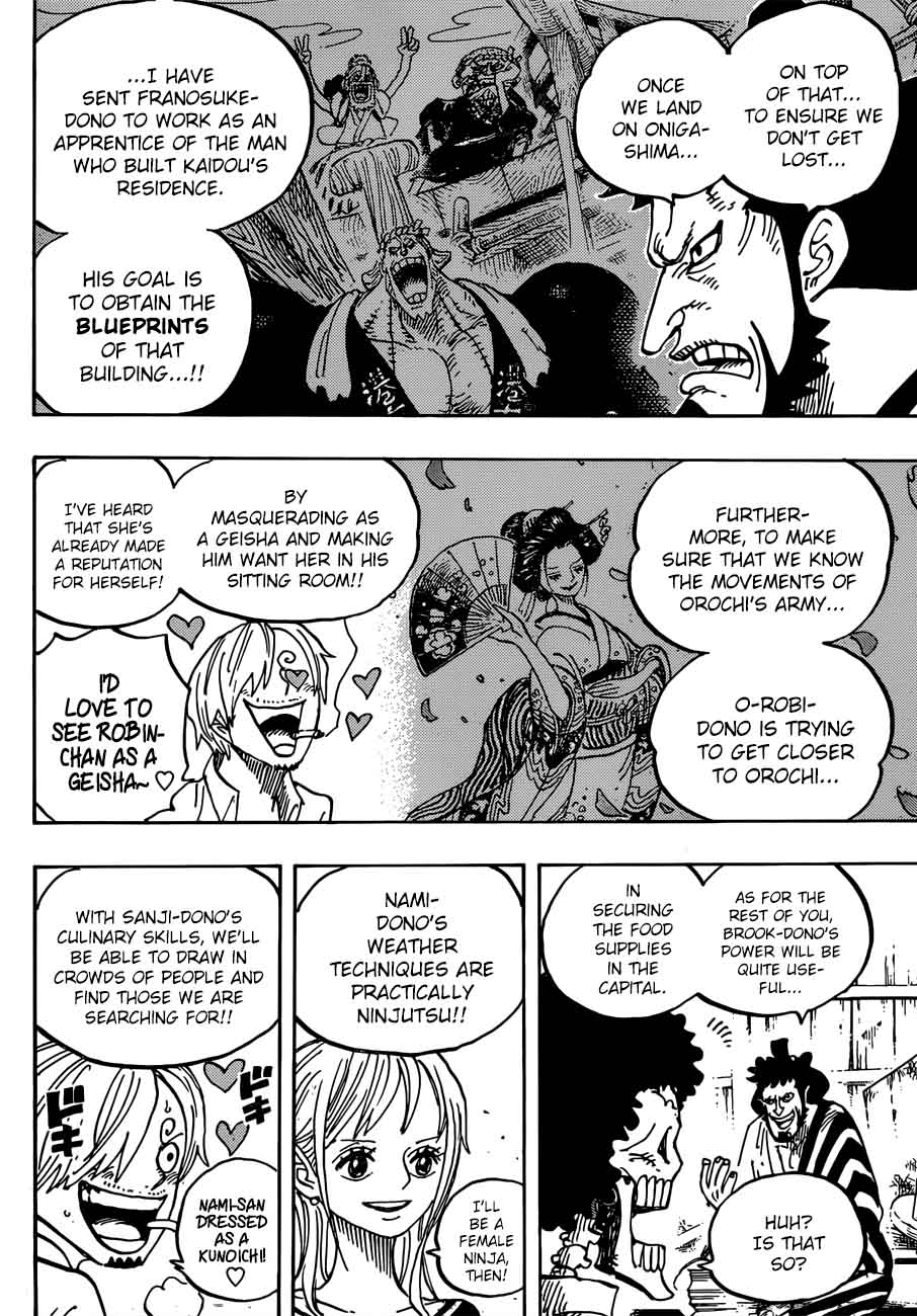 One Piece Chapter 921 Page 6