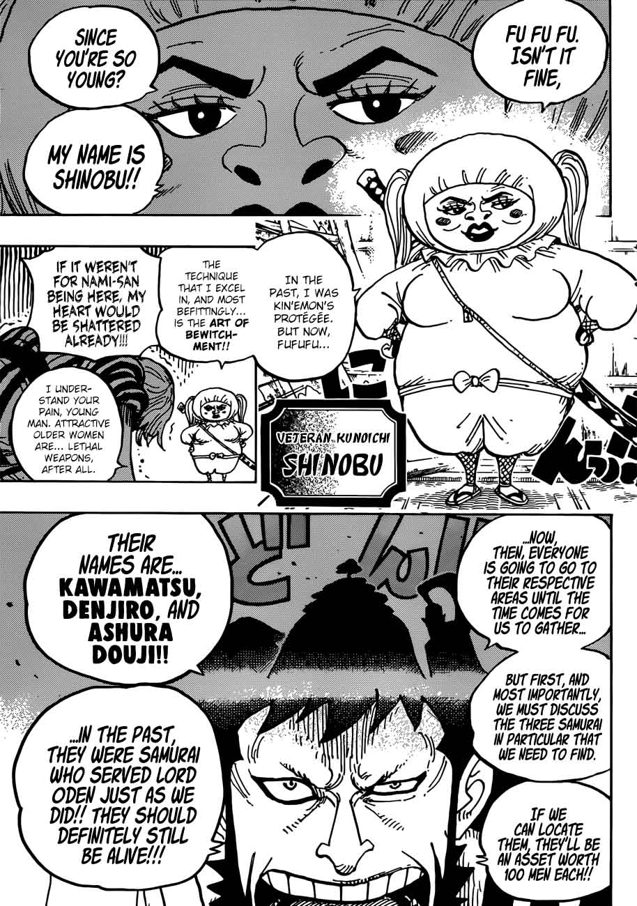 One Piece Chapter 921 Page 9