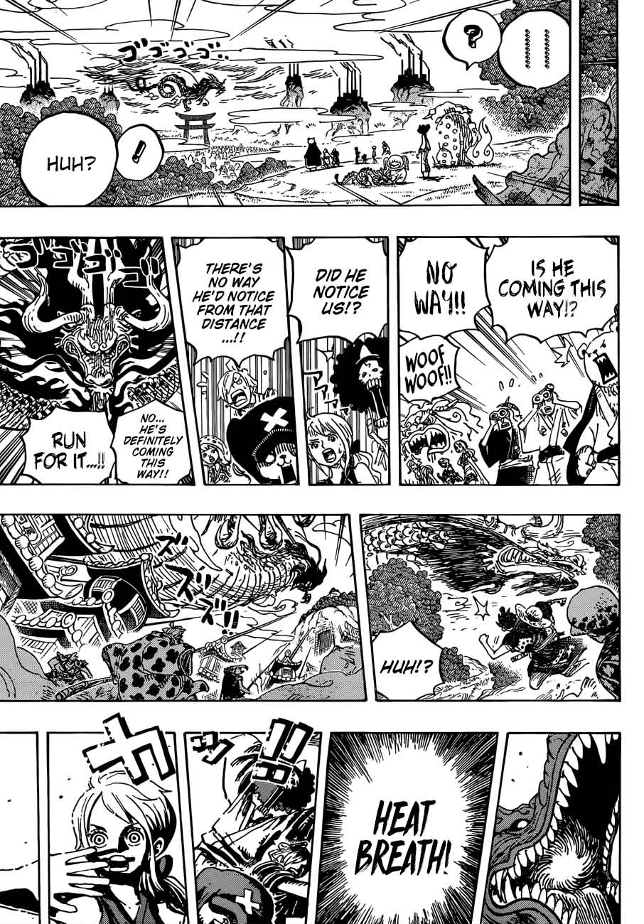 One Piece Chapter 922 Page 12