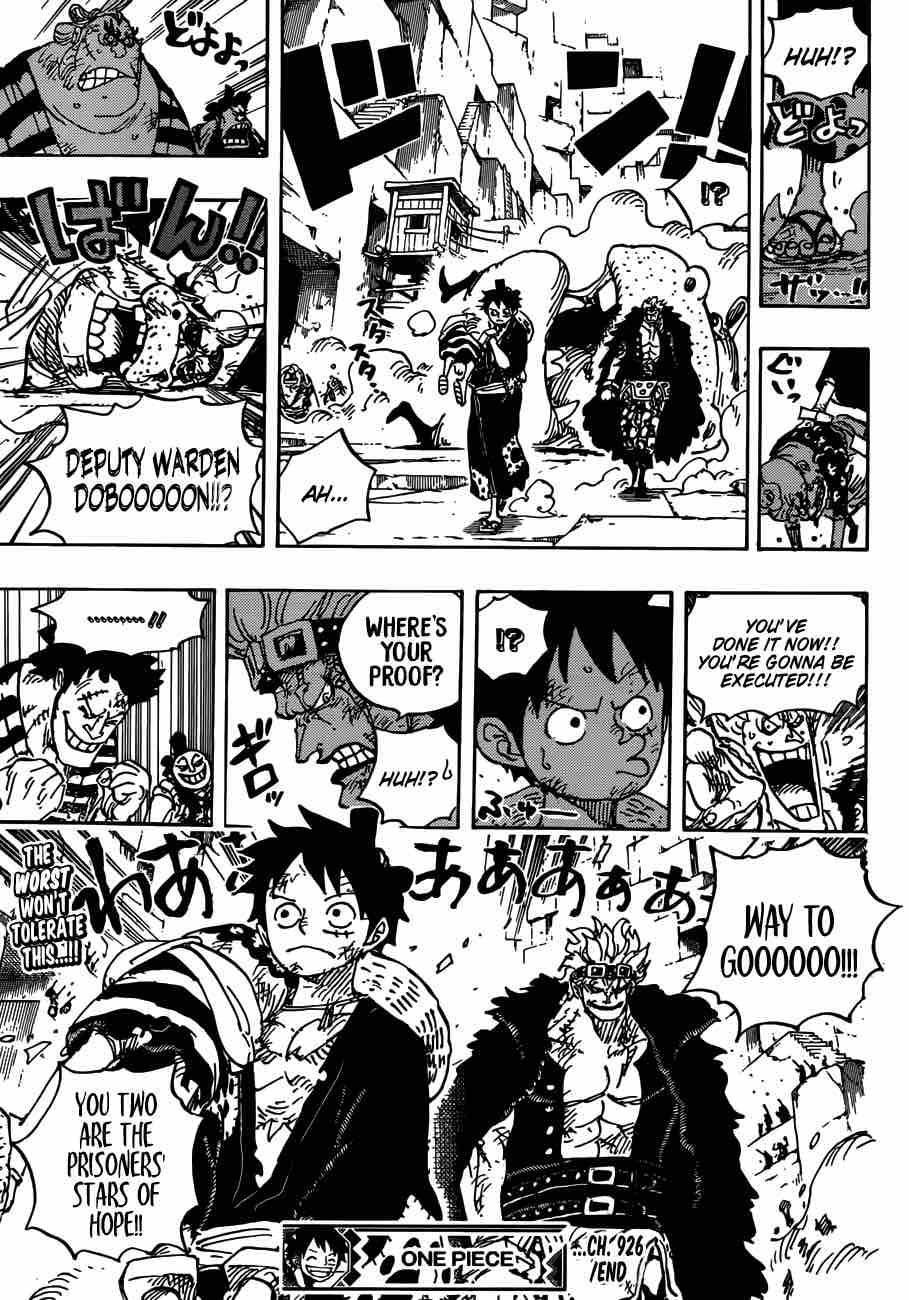 One Piece Chapter 926 Page 17