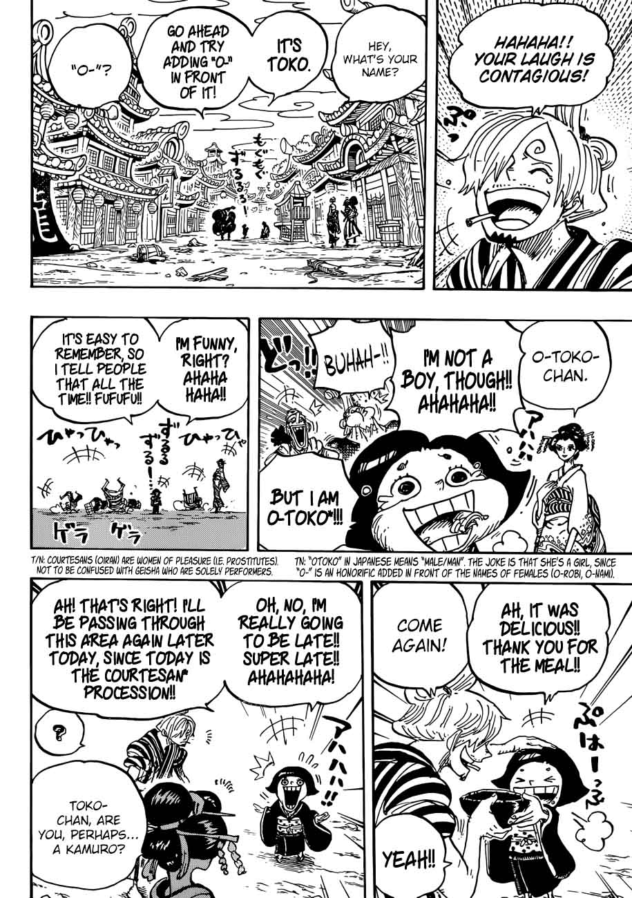 One Piece Chapter 927 Page 10