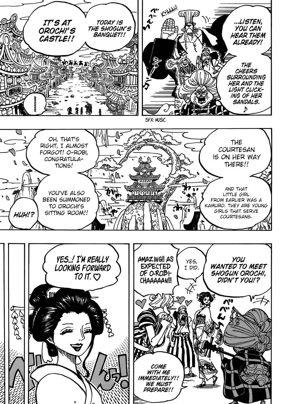 One Piece Chapter 927 Page 13