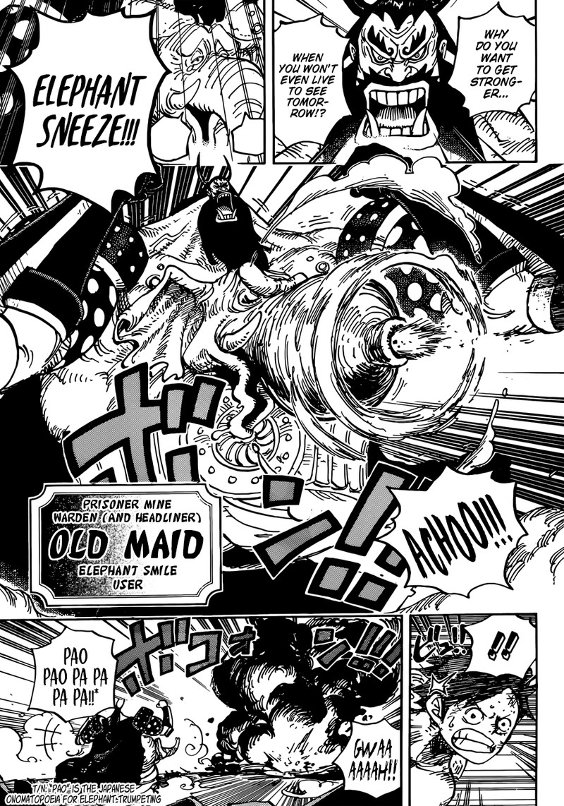 One Piece Chapter 935 Page 7