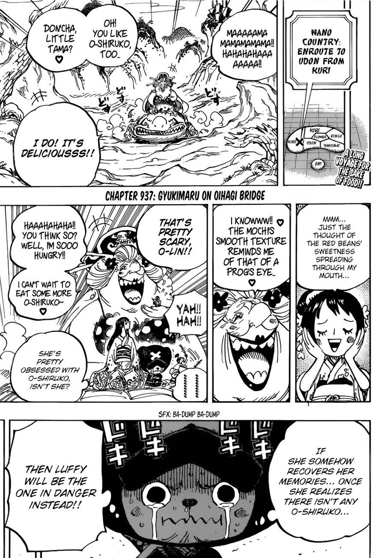 One Piece Chapter 937 Page 3