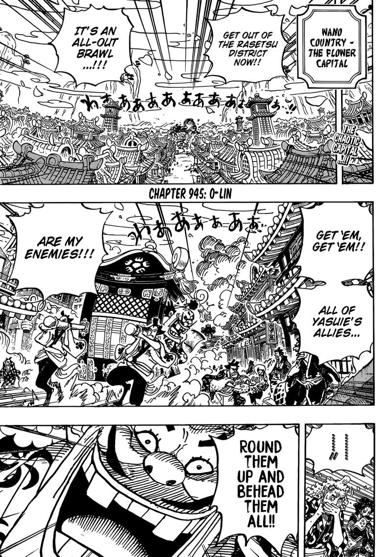 One Piece Chapter 945 Page 3