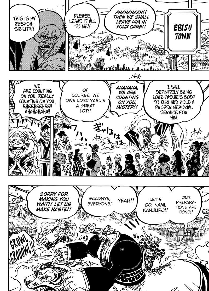 One Piece Chapter 951 Page 10