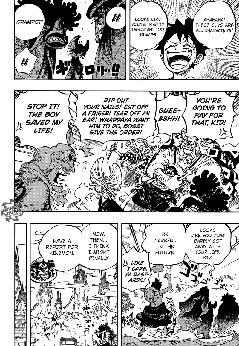 One Piece Chapter 952 Page 10