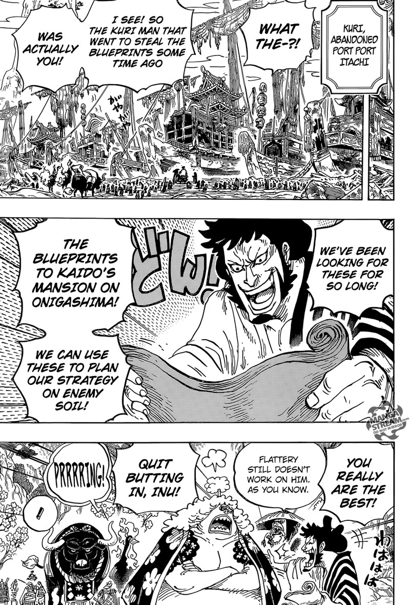 One Piece Chapter 952 Page 11