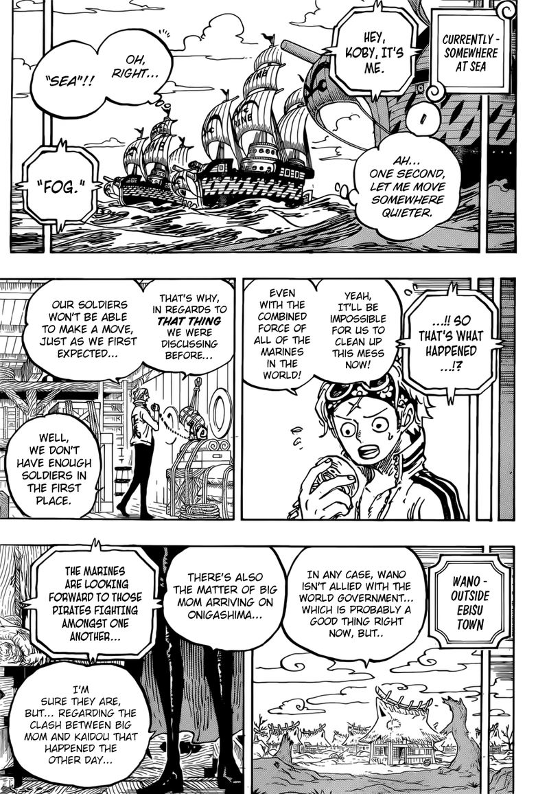 One Piece Chapter 956 Page 12