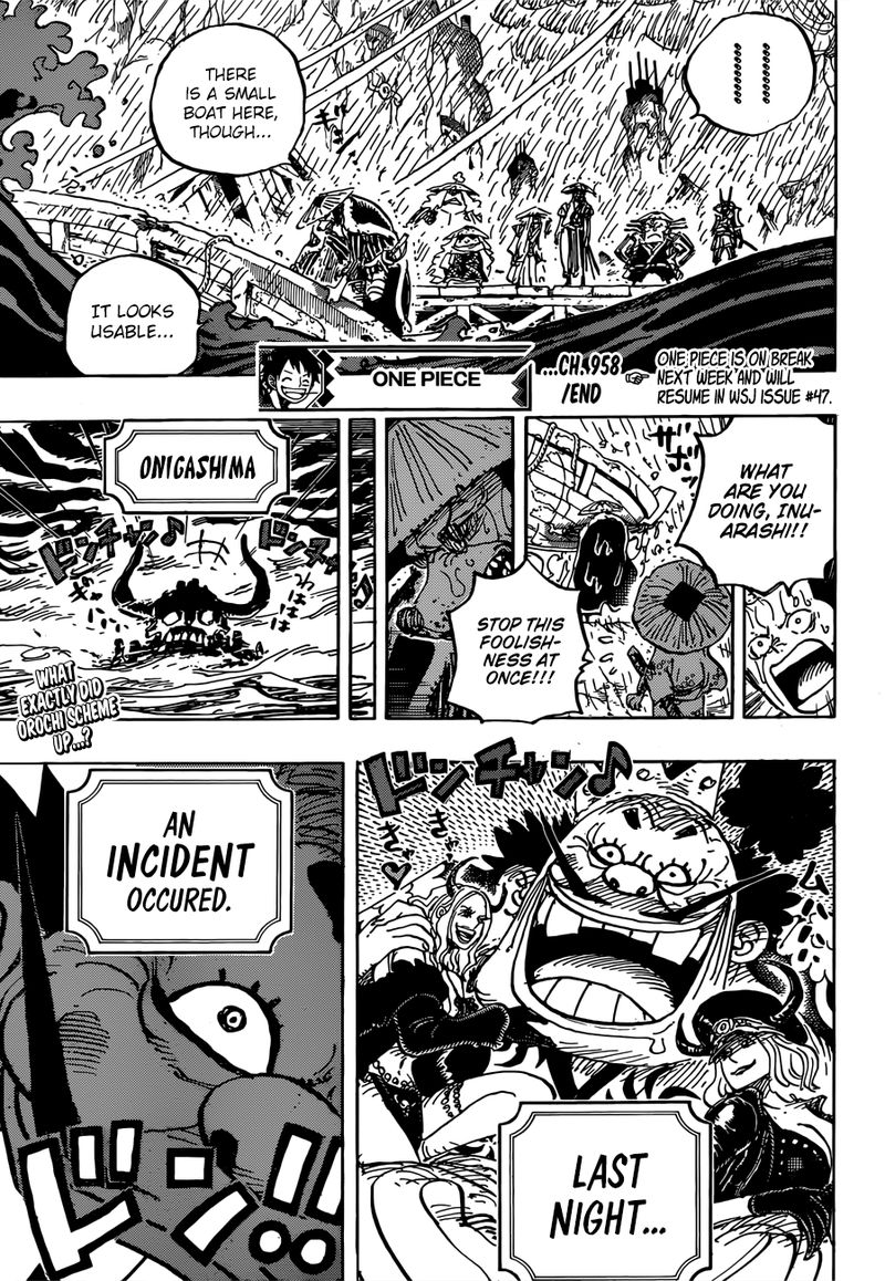 One Piece Chapter 958 Page 13