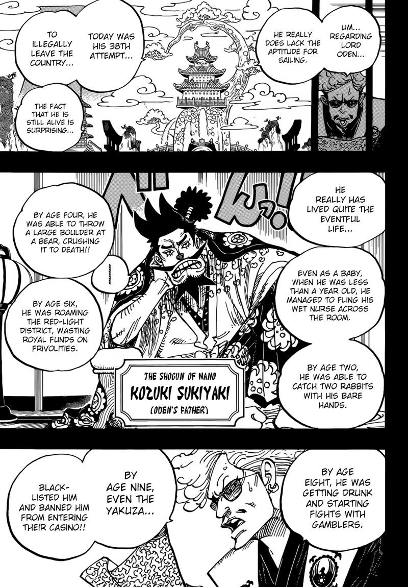 One Piece Chapter 960 Page 7