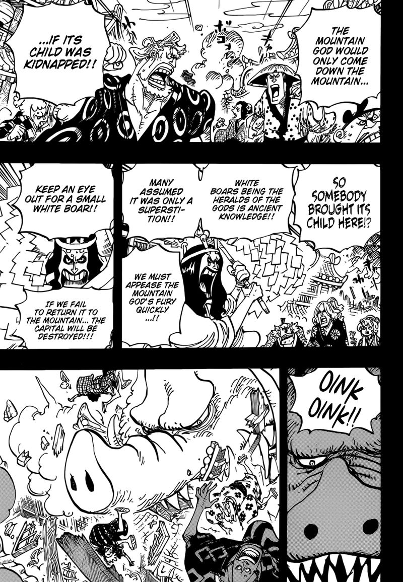 One Piece Chapter 961 Page 3