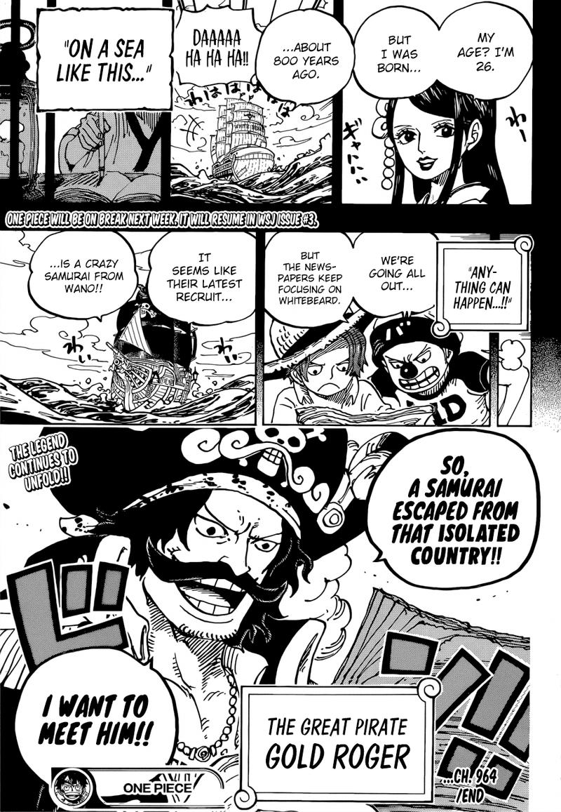 One Piece Chapter 964 Page 17