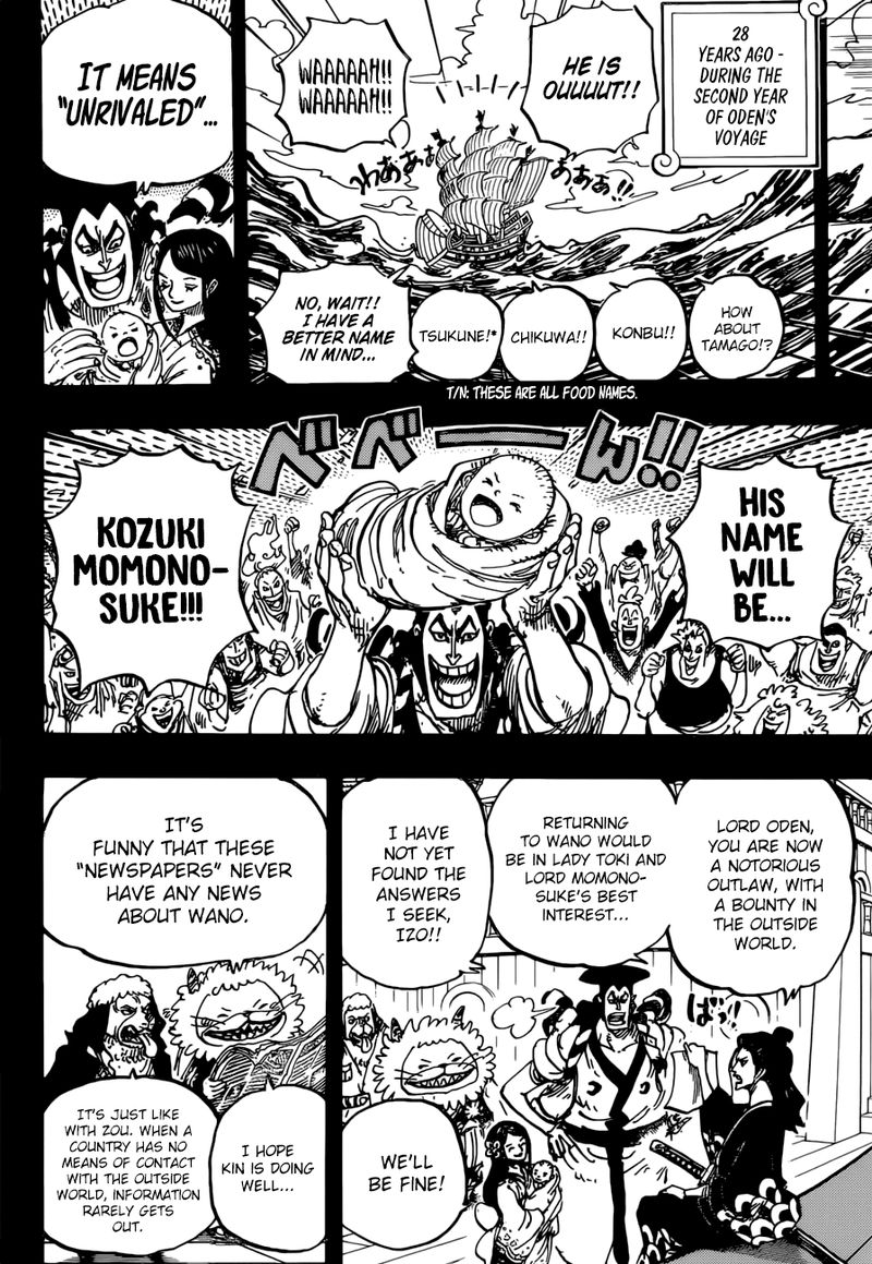 One Piece Chapter 965 Page 4