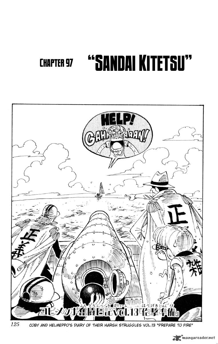 One Piece Chapter 97 Page 1