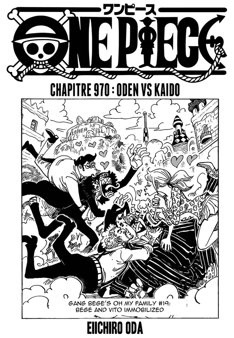 One Piece Chapter 970 Page 1