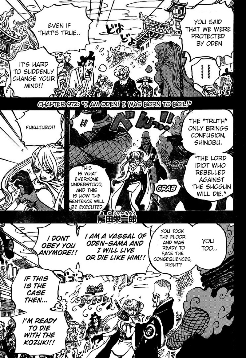 One Piece Chapter 972 Page 2