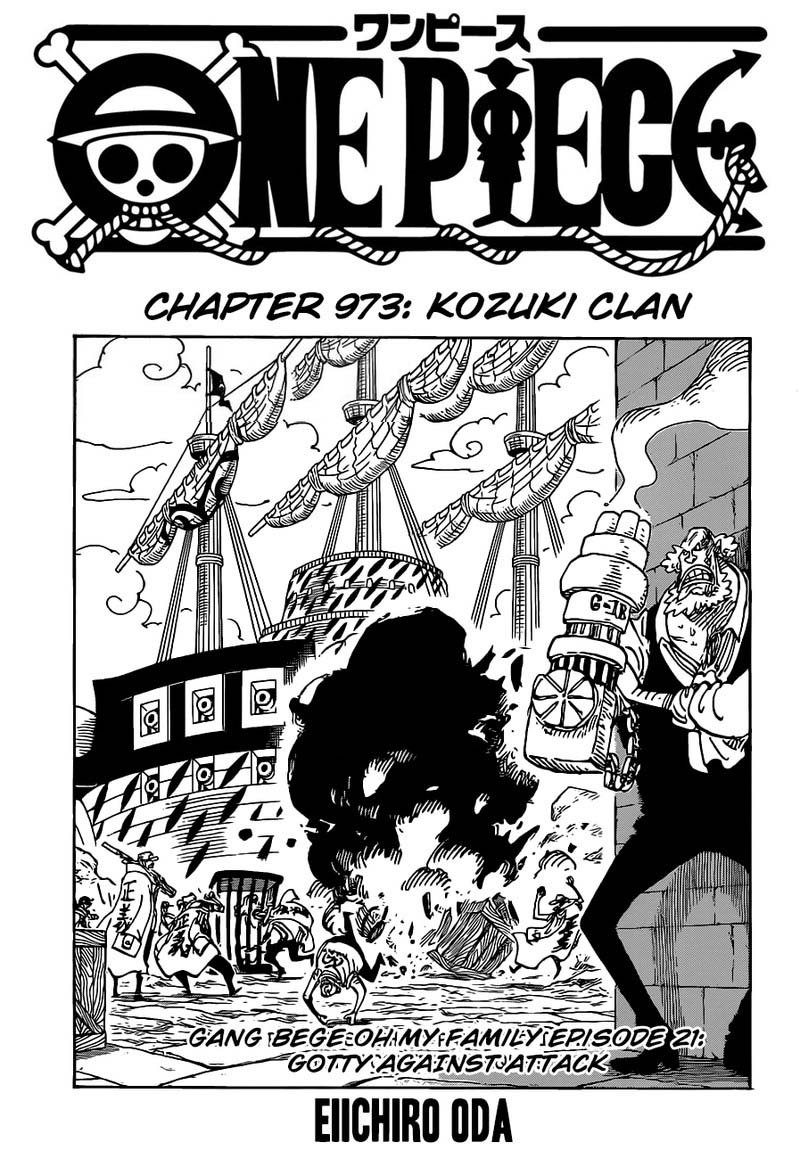 One Piece Chapter 973 Page 1