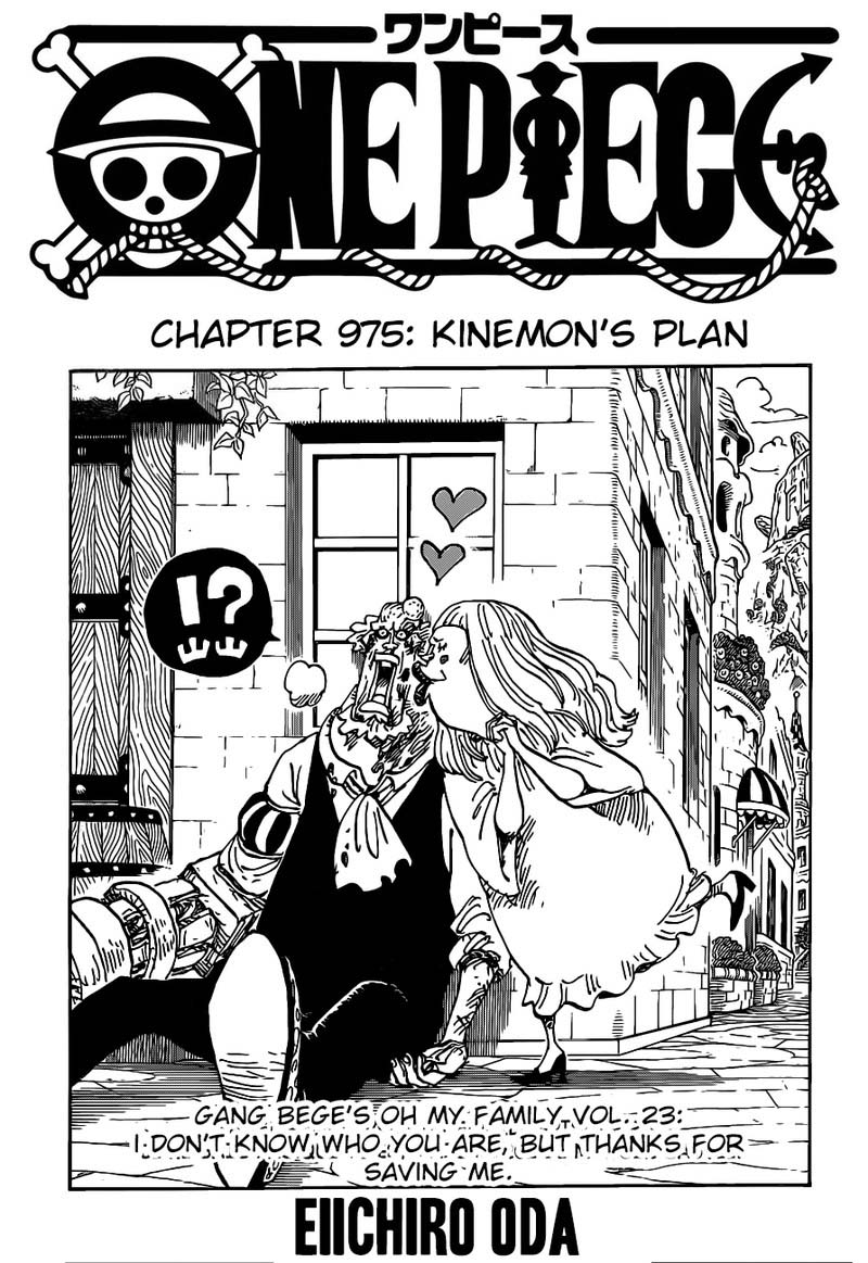 One Piece Chapter 975 Page 1