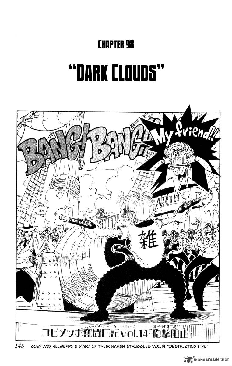 One Piece Chapter 98 Page 1