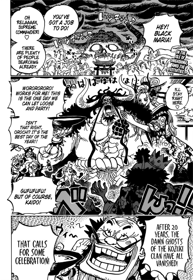 One Piece Chapter 982 Page 2