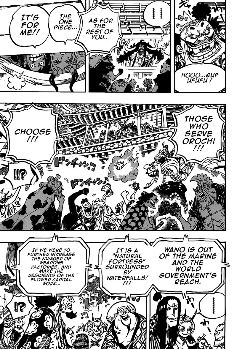 One Piece Chapter 985 Page 13