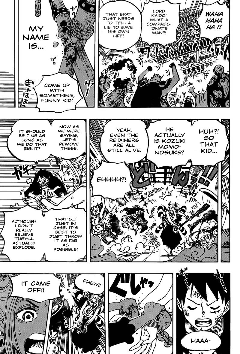 One Piece Chapter 986 Page 8