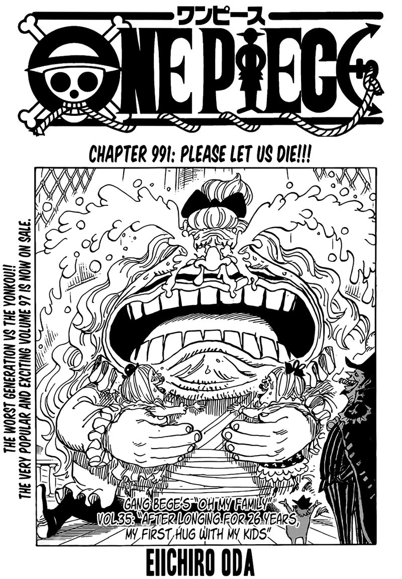 One Piece Chapter 991 Page 1