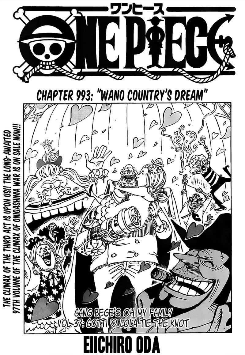 One Piece Chapter 993 Page 1