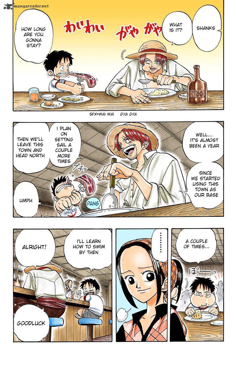 One Piece Colored Chapter 1 Page 11