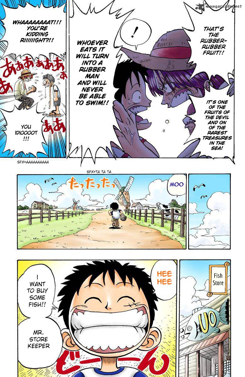 One Piece Colored Chapter 1 Page 20