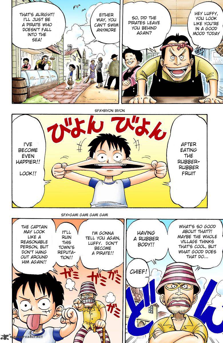 One Piece Colored Chapter 1 Page 21