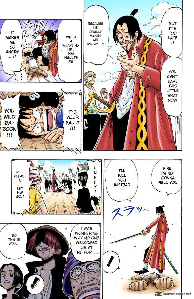 One Piece Colored Chapter 1 Page 28