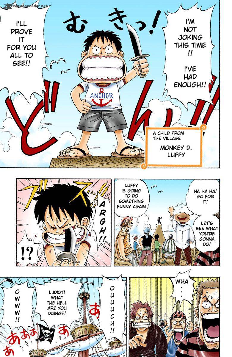 One Piece Colored Chapter 1 Page 4