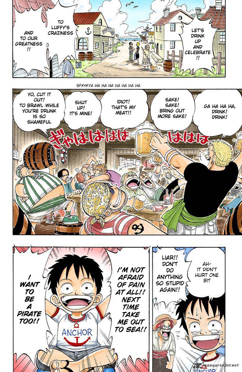 One Piece Colored Chapter 1 Page 5