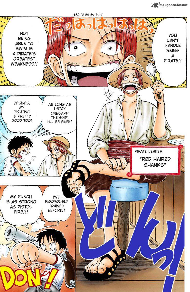 One Piece Colored Chapter 1 Page 6