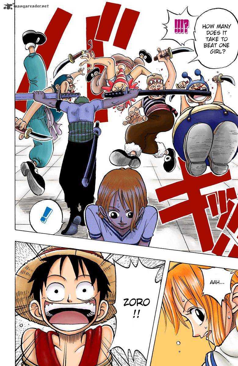 One Piece Colored Chapter 10 Page 21