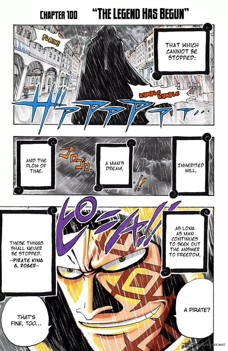 One Piece Colored Chapter 100 Page 3