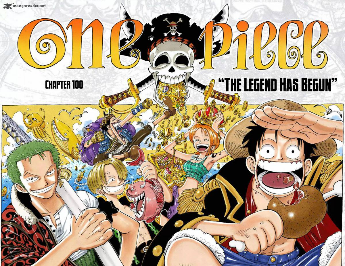 One Piece Colored Chapter 100 Page 4